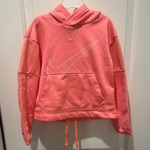 Nike Pink Hoodie with Logo